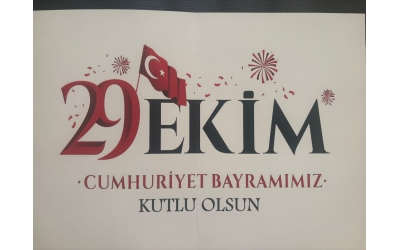 29 Ekim Cumhuriyetimizin 101.Yılı Kutlu Olsun.